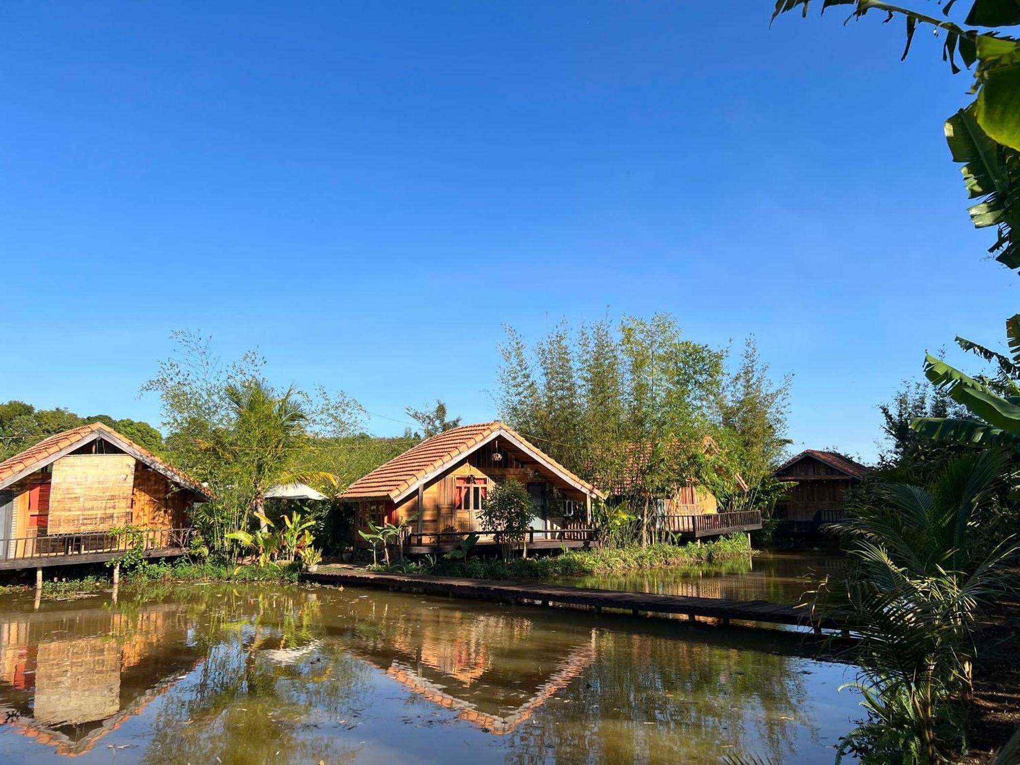 Moc An Nhien Farmstay เปลกู ภายนอก รูปภาพ