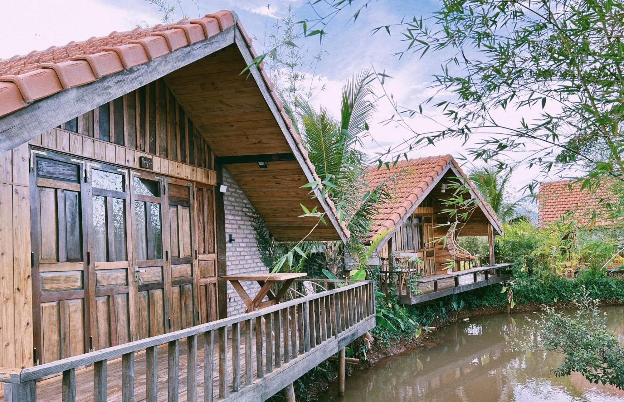 Moc An Nhien Farmstay เปลกู ภายนอก รูปภาพ